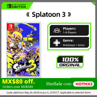 Nintendo Switch Game Deals - Splatoon 3 - Original Games Physical Cartridge EU Version Support TV Tabletop Handheld Game Mode