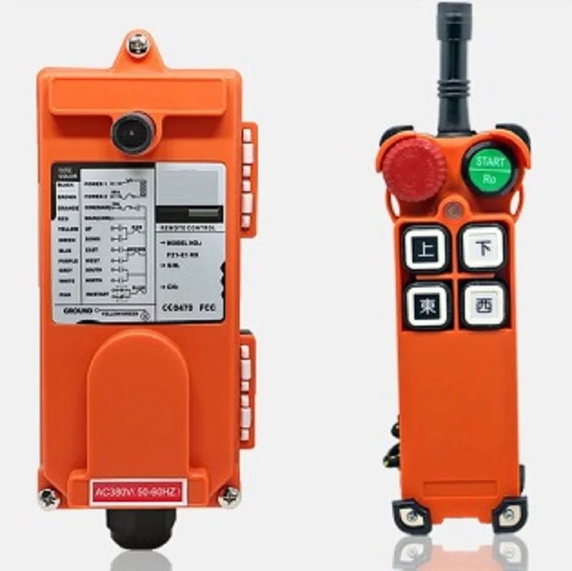 F21-4S, 18-65V,65-440V industrial wireless remote control for electric lifting hoist trolley lifting overhead crane  machine