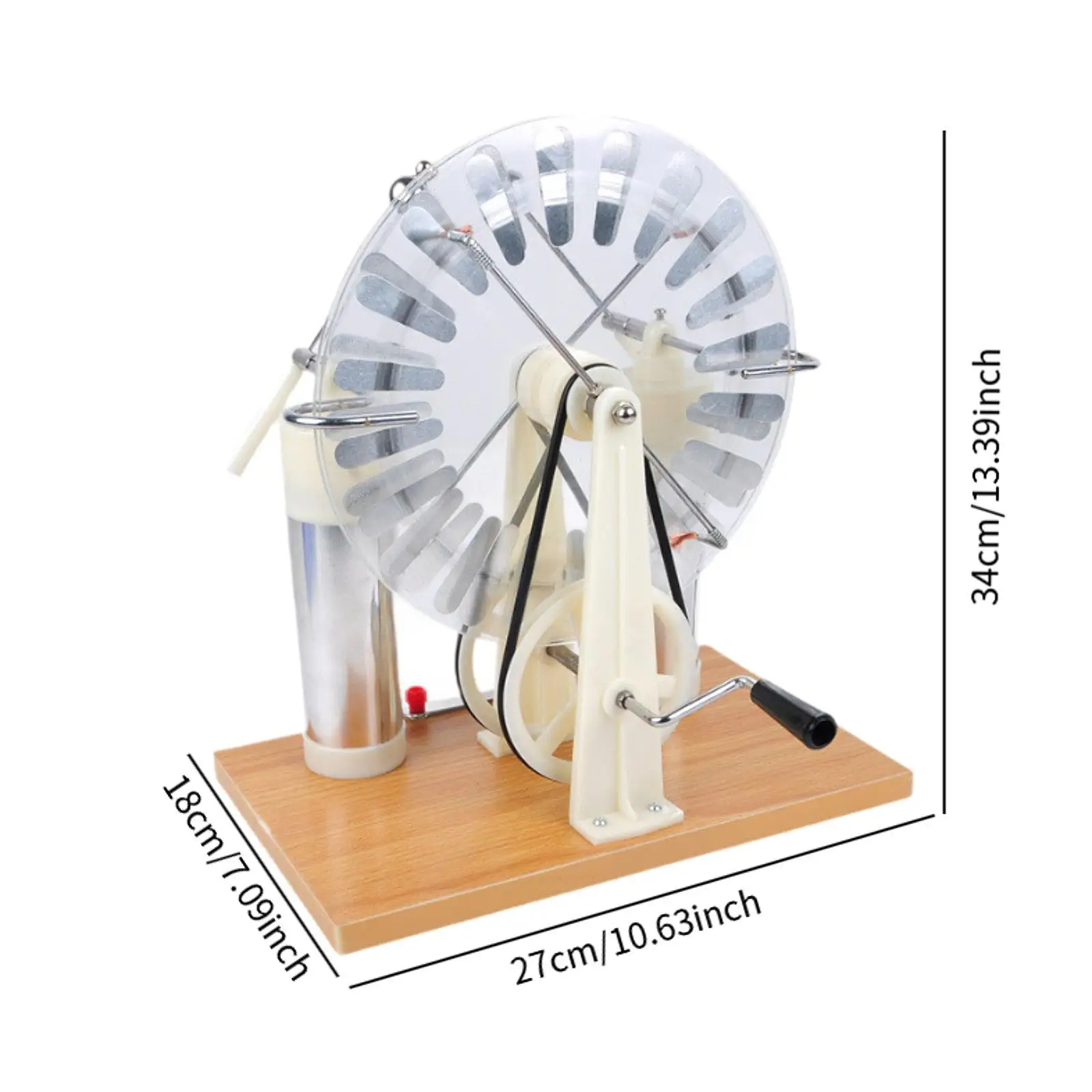 Electrostatic Induction Generator Physics Equipment for Teaching Aids Kids