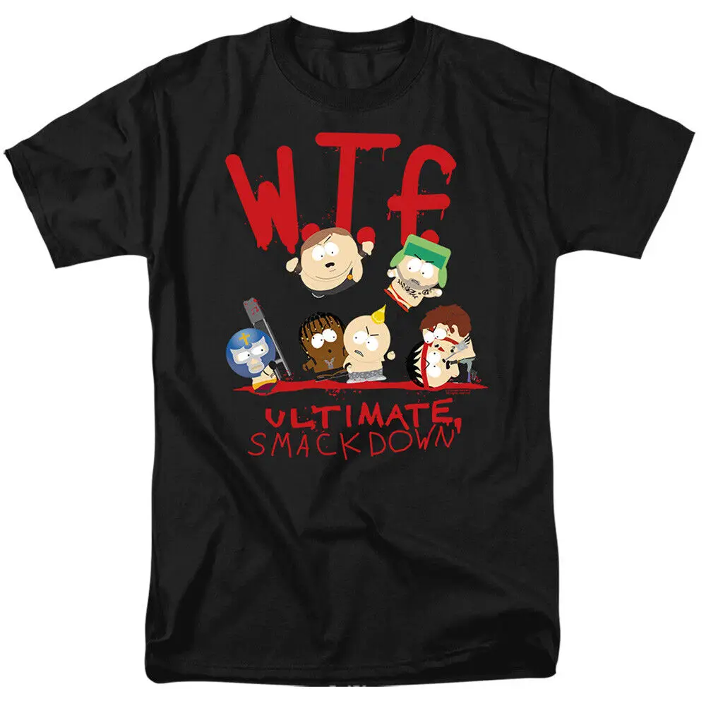 SOUTH PARK WTF ULTIMATE SMACKDOWN t-Shirt grafica da uomo per adulti con licenza t-Shirt Unisex per uomo donna t-Shirt estive corte