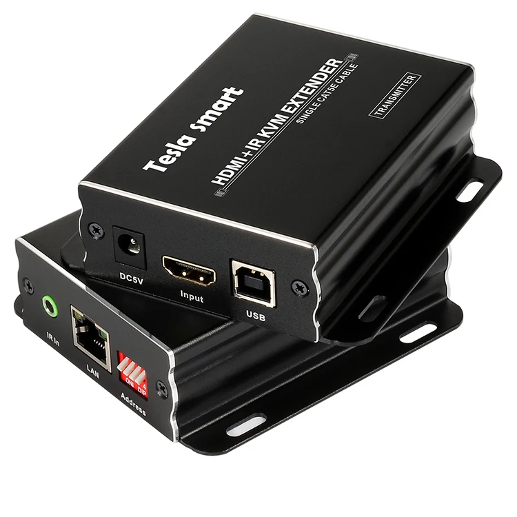 Kvm Extender 120 Meter Over IP HDMI KVM Wireless Extender 120m With IR Control Kvm Extender Hdmi And Usb