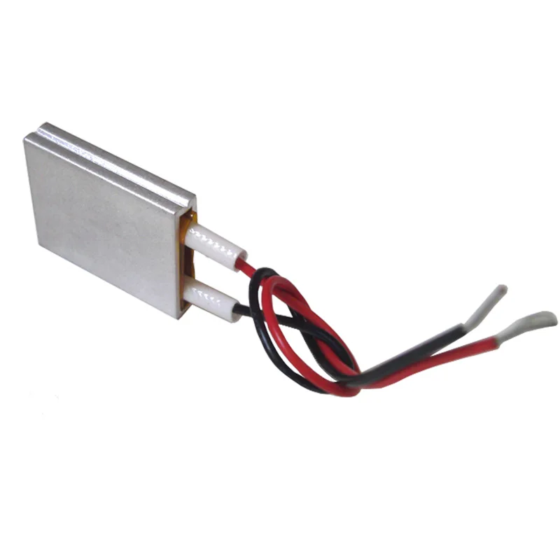 1Pc Aluminum PTC Heater Thermostat Constant Temperature 25x20x5mm 5V 12V 24V 40C-230C 2W-40W