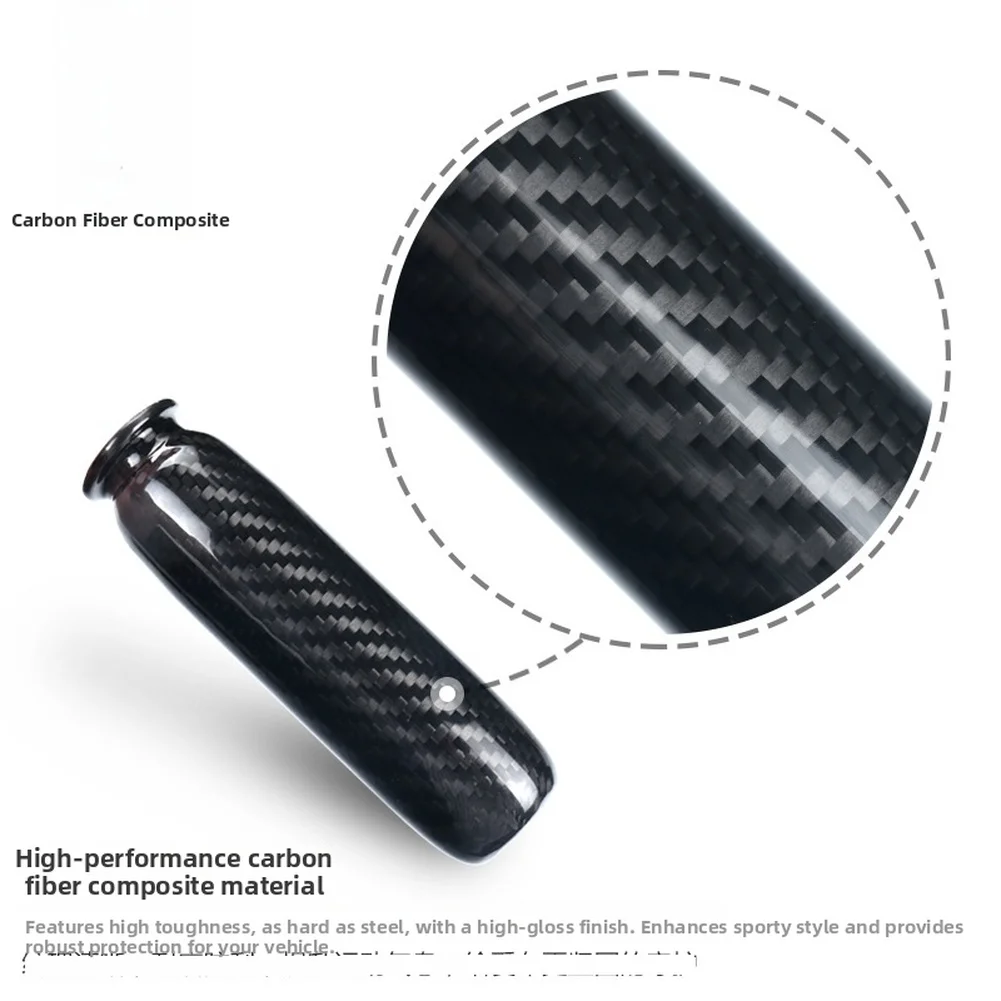 

Car Carbon Fiber Handbrake Lever Cover Hand Brake Grips For Mini Cooper 2001-2015 Interior Accessories