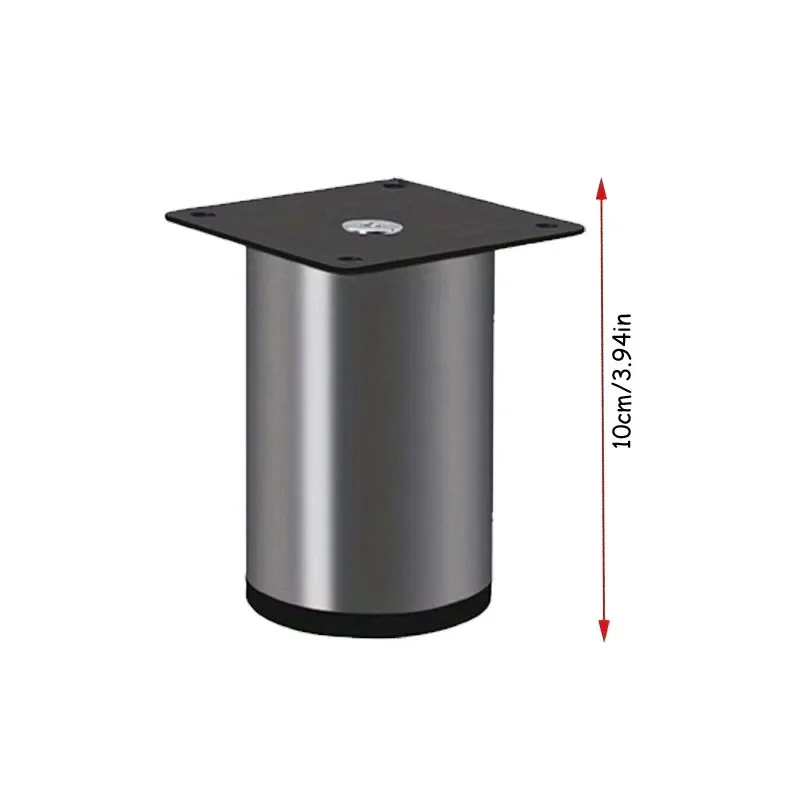 

4 шт., утолщенные современные роскошные мебельные сменные ножки из нержавеющей стали «сделай сам», опорные ножки для шкафа, дивана, ТВ, ножки шкафа