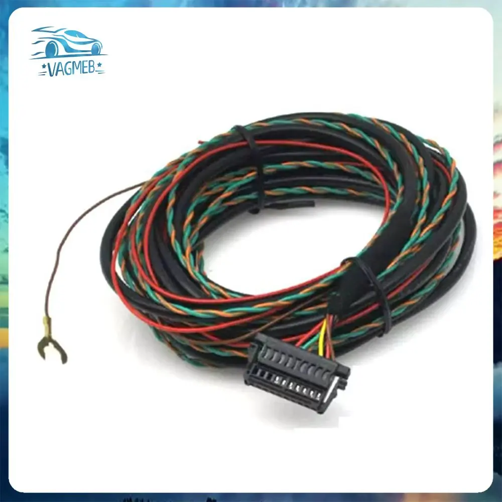 For F07 F10  F11 F20 F30 F31 Retrofit Reverse backup Camera Module Cable wiring BMFDPDCSXTXS