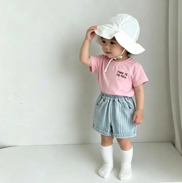 2 pcs set Children's Clothing Summer  Print Pants Thin Pants for Boys and Girls Cool Outfits
