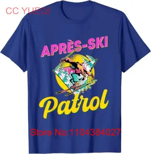 80s Retro Apres Ski Patrol Wear 90s Skiing Cute T Shirt long or short sleeves