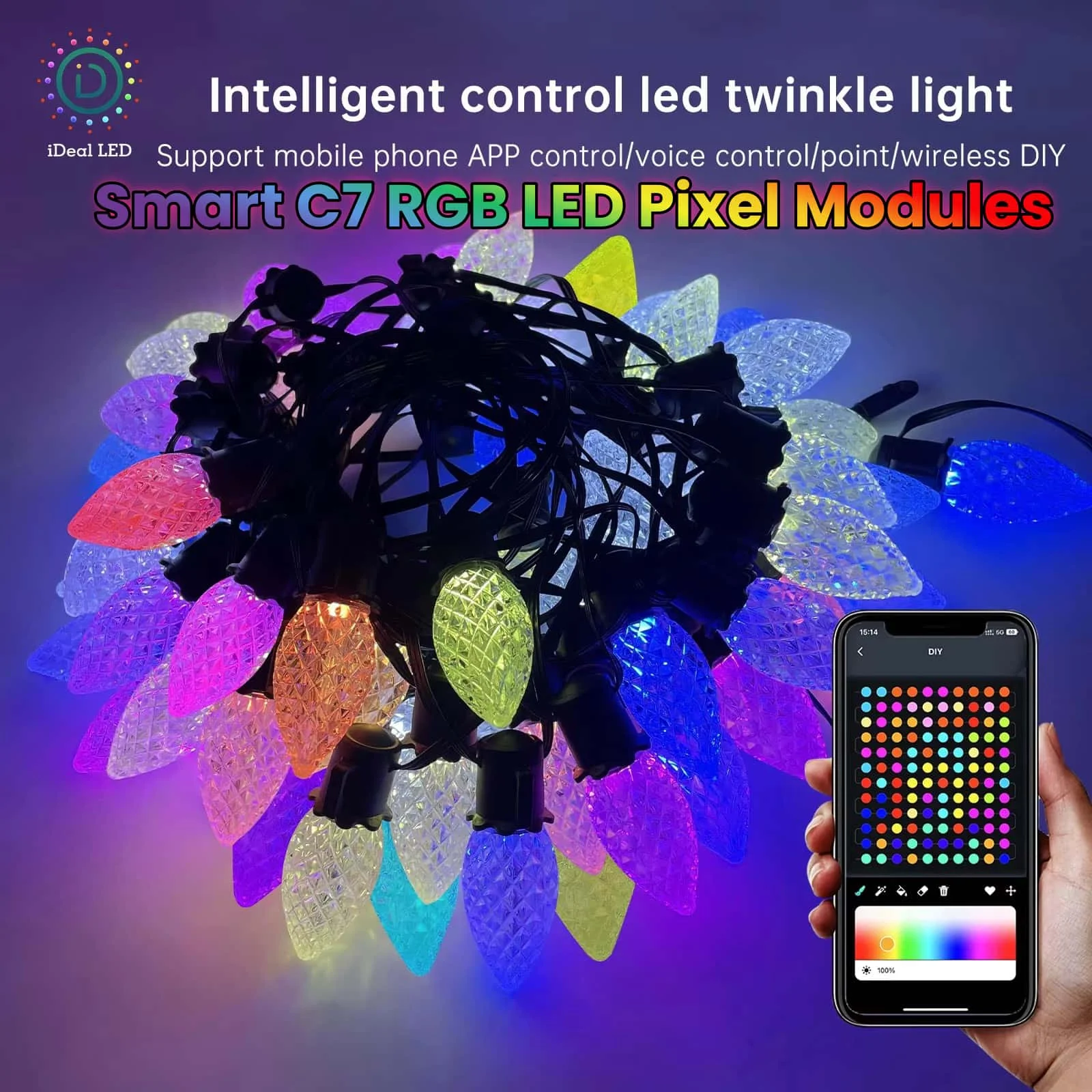 ΠΠΎΠ²ΡΠ΅ ΡΠ²Π΅ΡΠΎΠ΄ΠΈΠΎΠ΄Π½ΡΠ΅ ΠΏΠΈΠΊΡΠ΅Π»ΡΠ½ΡΠ΅ ΠΌΠΎΠ΄ΡΠ»ΠΈ Smart C7 RGB, Π²ΠΎΠ΄ΠΎΠ½Π΅ΠΏΡΠΎΠ½ΠΈΡΠ°Π΅ΠΌΠ°Ρ ΠΊΠ»ΡΠ±Π½ΠΈΡΠ½Π°Ρ ΡΠ²Π΅ΡΠΎΠ²Π°Ρ ΡΡΡΠΎΠΊΠ°, ΡΠ΄Π΅Π»Π°ΠΉ ΡΠ°ΠΌ, ΠΏΡΠΈΠ»ΠΎΠΆΠ΅Π½ΠΈΠ΅ Bluetooth/Π΄ΠΈΡΡΠ°Π½ΡΠΈΠΎΠ½Π½ΠΎΠ΅ ΡΠΏΡΠ°Π²Π»Π΅Π½ΠΈΠ΅ Π΄Π»Ρ Π½Π°ΡΡΠΆΠ½ΠΎΠ³ΠΎ Π΄Π΅ΠΊΠΎΡΠ° ΡΠ°Π΄Π° ΠΠΎΠ²ΡΠ΅ ΡΠ²Π΅ΡΠΎΠ΄ΠΈΠΎΠ΄Π½ΡΠ΅ ΠΏΠΈΠΊΡΠ΅Π»ΡΠ½ΡΠ΅ ΠΌΠΎΠ΄ΡΠ»ΠΈ Smart C7 RGB, Π²ΠΎΠ΄ΠΎΠ½Π΅ΠΏΡΠΎΠ½ΠΈΡΠ°Π΅ΠΌΠ°Ρ ΠΊΠ»ΡΠ±Π½ΠΈΡΠ½Π°Ρ ΡΠ²Π΅ΡΠΎΠ²Π°Ρ ΡΡΡΠΎΠΊΠ°, ΡΠ΄Π΅Π»Π°ΠΉ ΡΠ°ΠΌ, ΠΏΡΠΈΠ»ΠΎΠΆΠ΅Π½ΠΈΠ΅ Bluetooth/Π΄ΠΈΡΡΠ°Π½ΡΠΈΠΎΠ½Π½ΠΎΠ΅ ΡΠΏΡΠ°Π²Π»Π΅Π½ΠΈΠ΅ Π΄Π»Ρ Π½Π°ΡΡΠΆΠ½ΠΎΠ³ΠΎ Π΄Π΅ΠΊΠΎΡΠ° ΡΠ°Π΄Π°