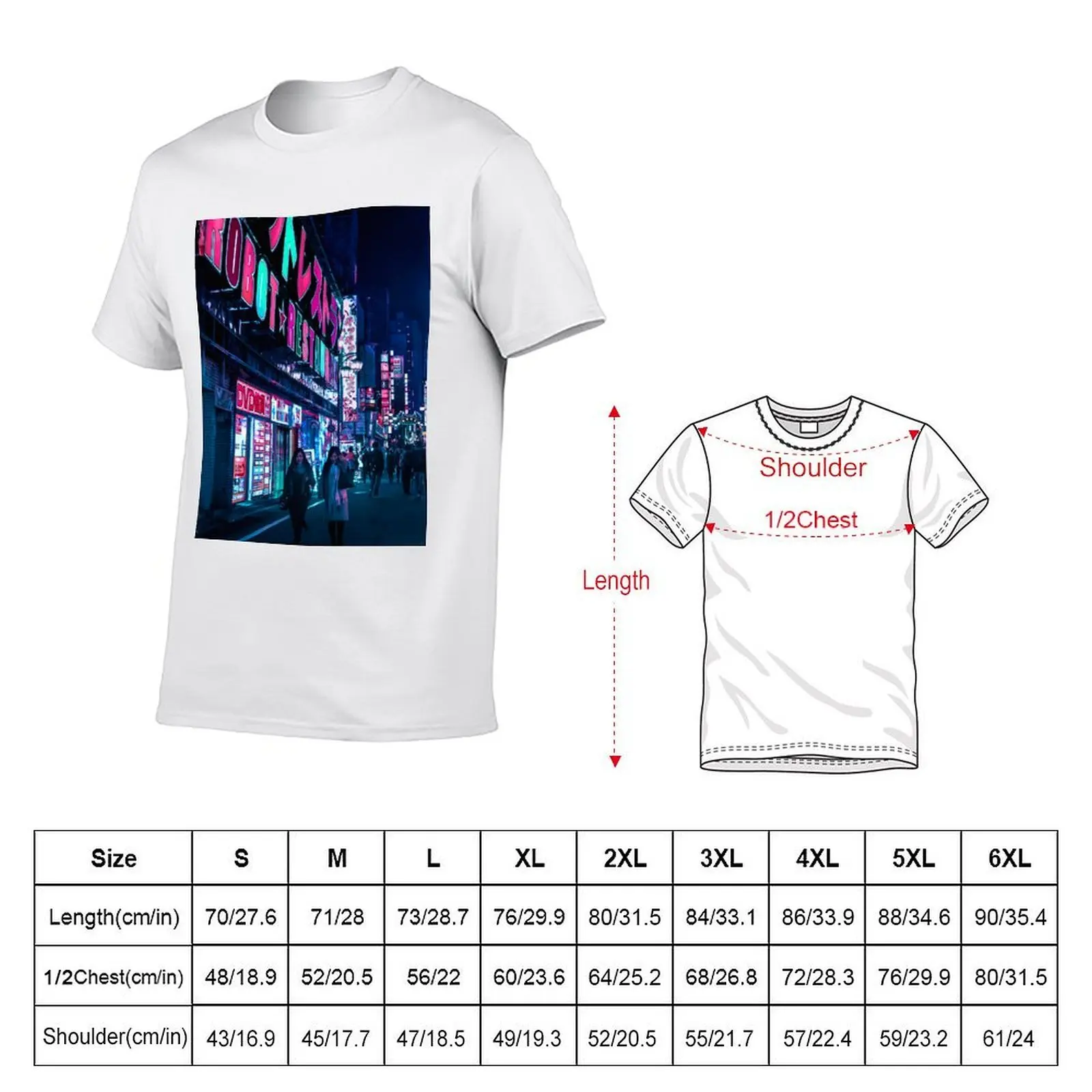 Nocturnal Alley T-Shirt anime clothes summer 2026 mens t shirts