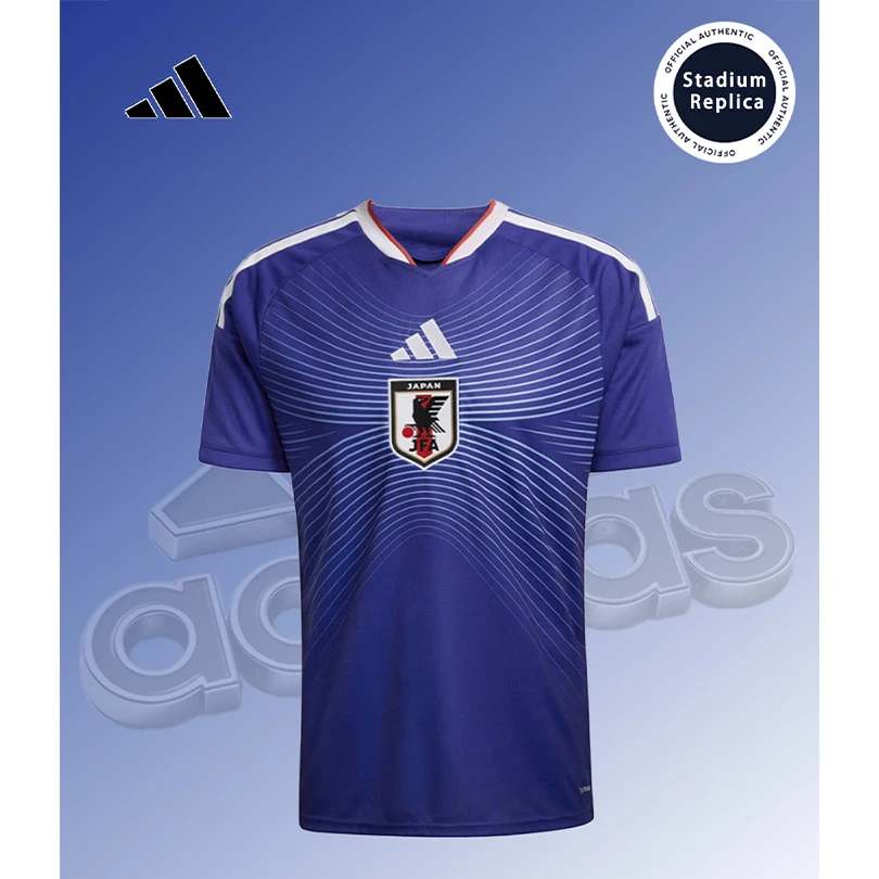 26 nat jerseyAdidas 2026 World Cup Japan National Team Home Fan Version Quick-Dry Short Sleeve Football Jersey Unisex KD3345