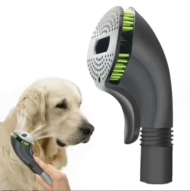 Pet Cat And Dog Grooming Brush Vacuum Cleaner Attachment Tool Loose Hair Grooming Supplies