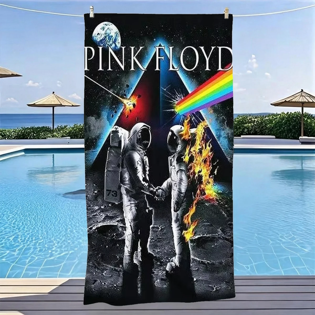 1pc B-BLEACH Ichigo Anime Beach Towel Microfiber Quick Dry Shonen Jump Manga Bath Towel For Pool Beach Travel Anime Fans Gift