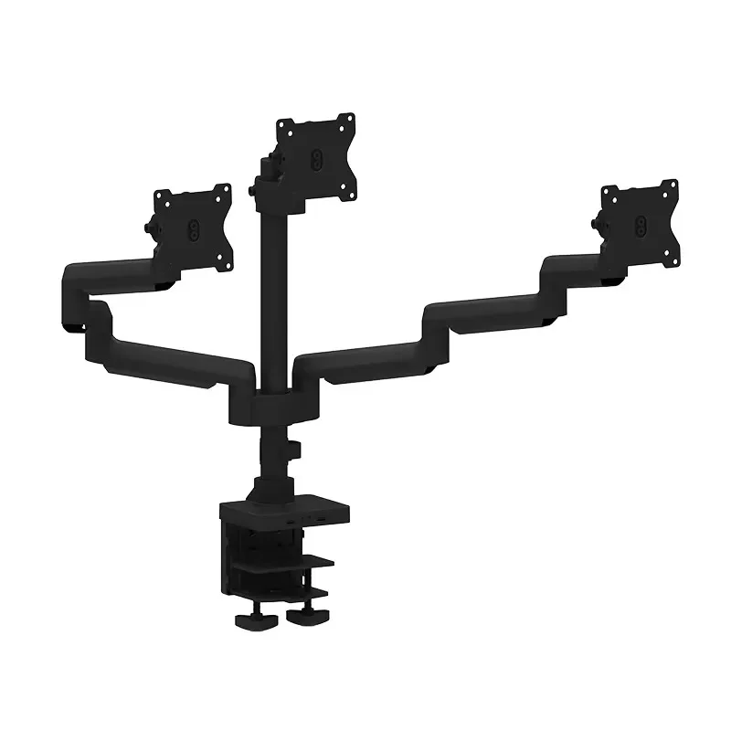 AM5-63 Heavy Duty Triple Monitor Stand with Monitor Arm for three 13- to 39-inch flat/curved LCD computer screens