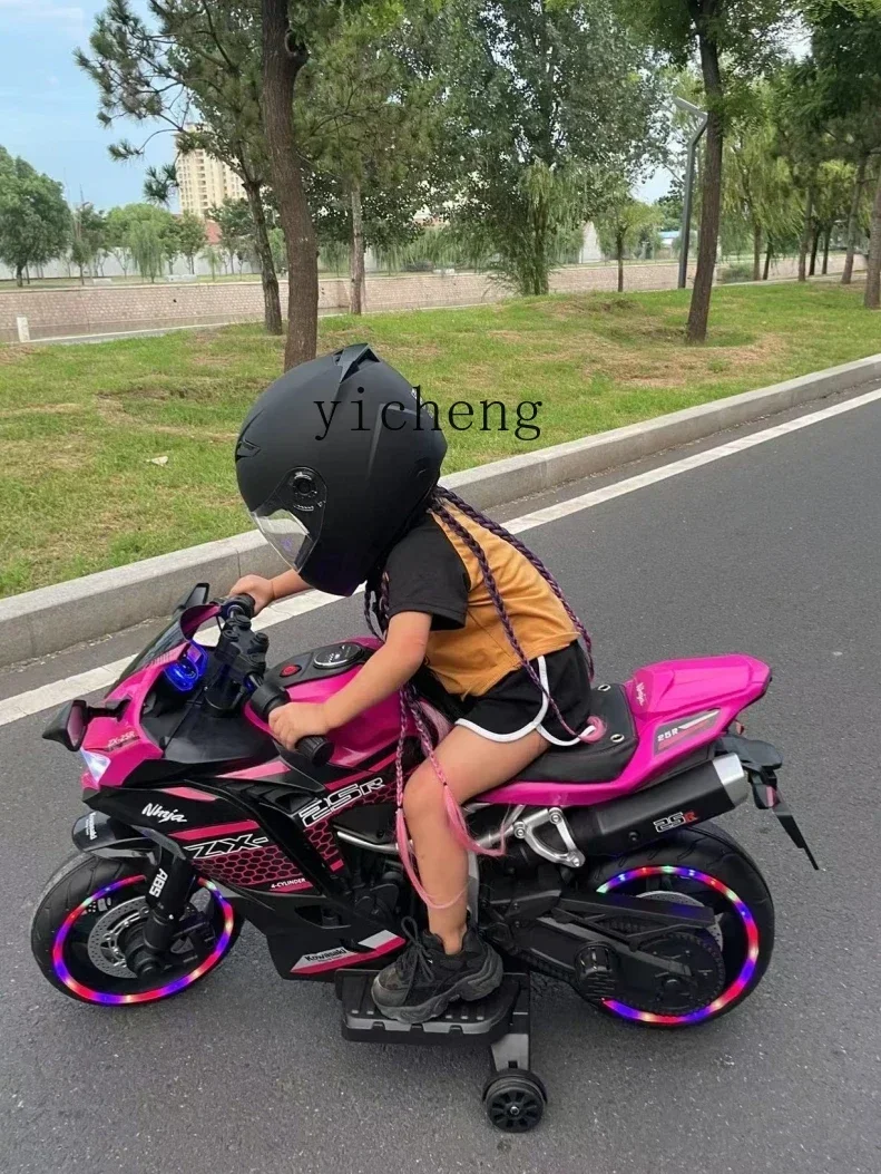 XL Oversized Children's Electric Motor off-Road Baby Two-Wheel Motorcycle