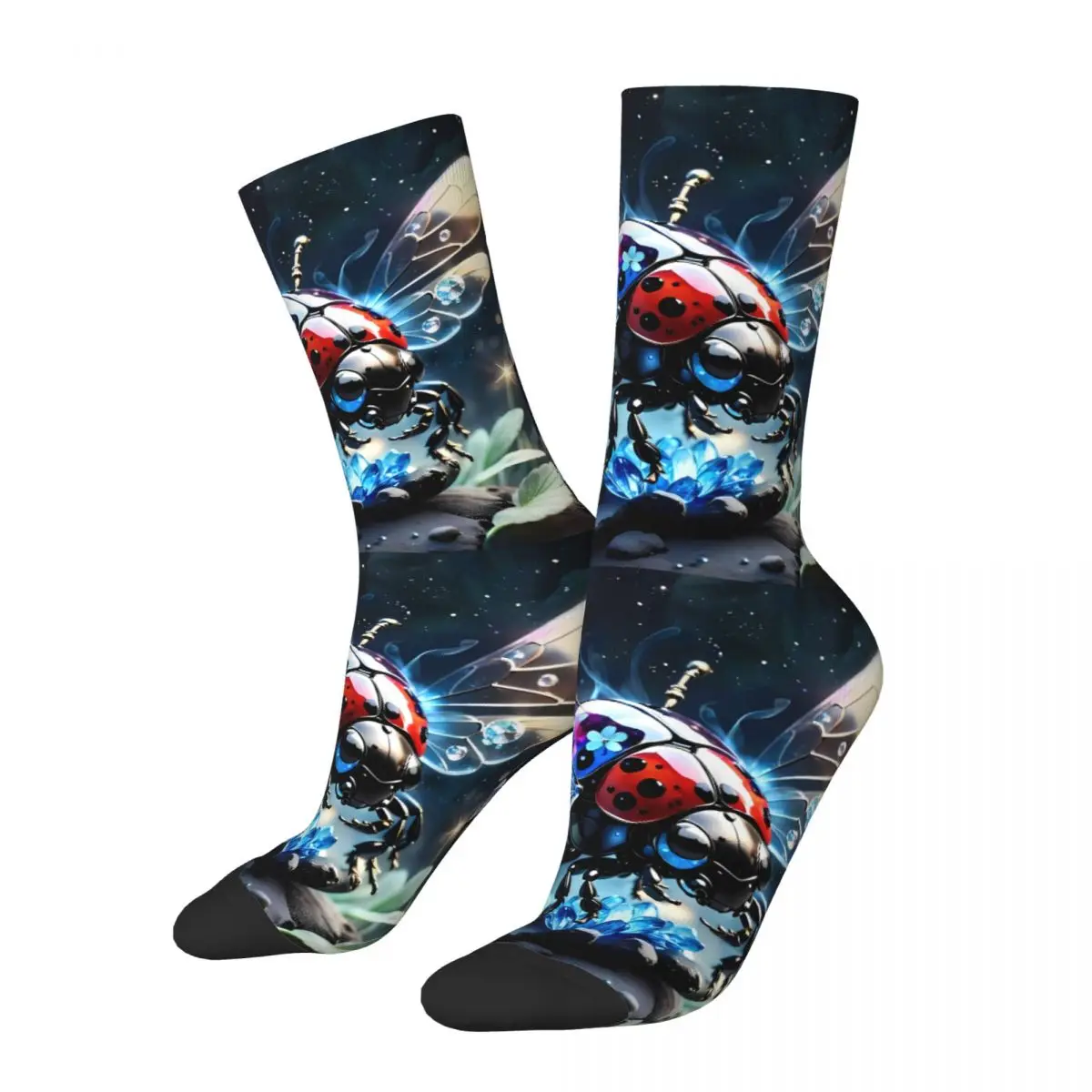 Beetle Sock Printed Man Polyester