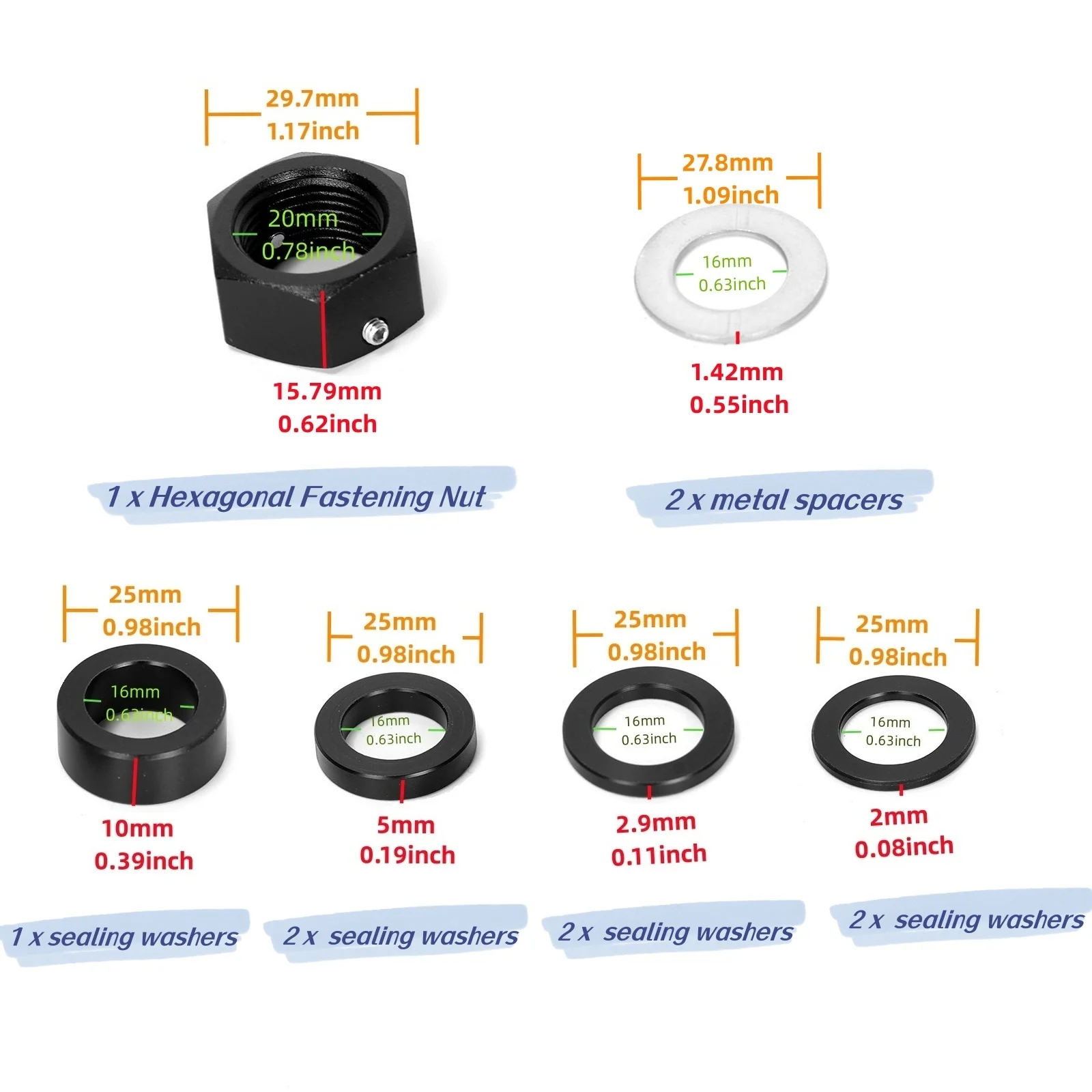 1 Set Cylinder Mounting kit Compatible with Seastar,Eastar,Baystar,Ultraflex,Seafirst,Vevor