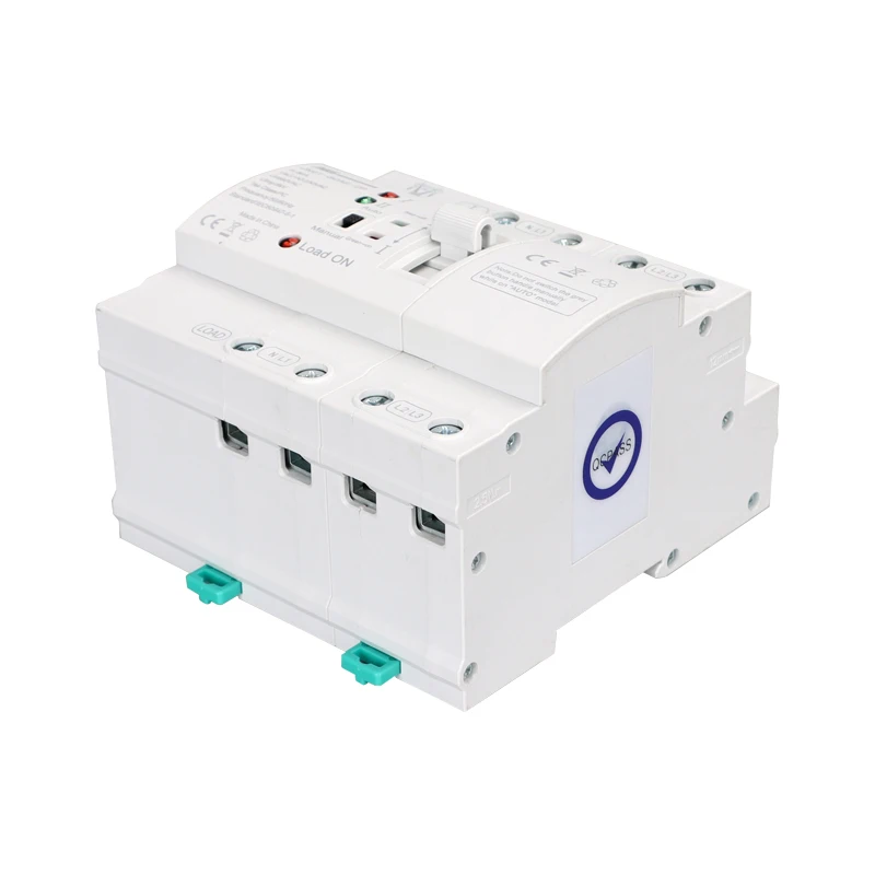 DC AC ATS Automatic Transfer Switch 63A 100A 110V 220V 230V 2P  Three Solar Dual Power Changeover Transfer Switch view 4