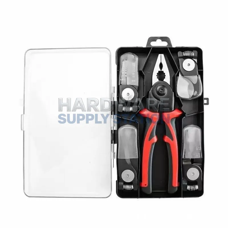 

Электрические плоскогубцы для зачистки проводов, сменные насадки «пять в одном», ножницы для проводов, многофункциональные плоскогубцы, прочные, долговечные