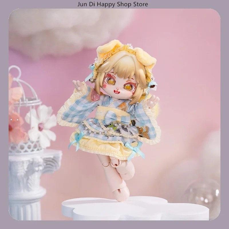 

​COME4FREE 1/12 BJD Doll Clothes Sea Breeze Milkshake Fairy Tale Series Dress Outfit Set for OB11 Doll Clothes