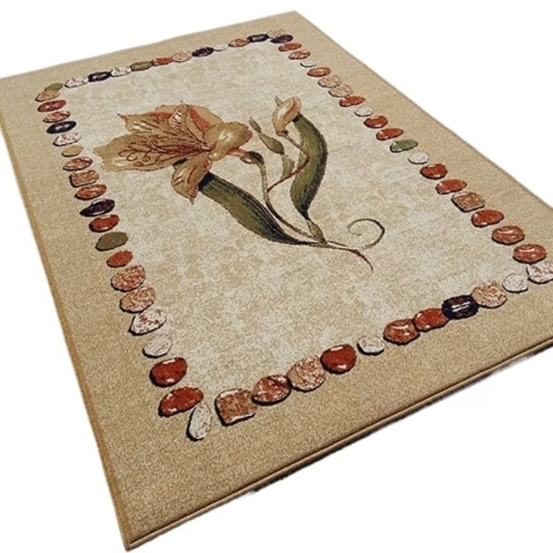 Mongolian wool carpet, living room, bedroom, high-end study, famous ethnic style, exquisite Miao court modern