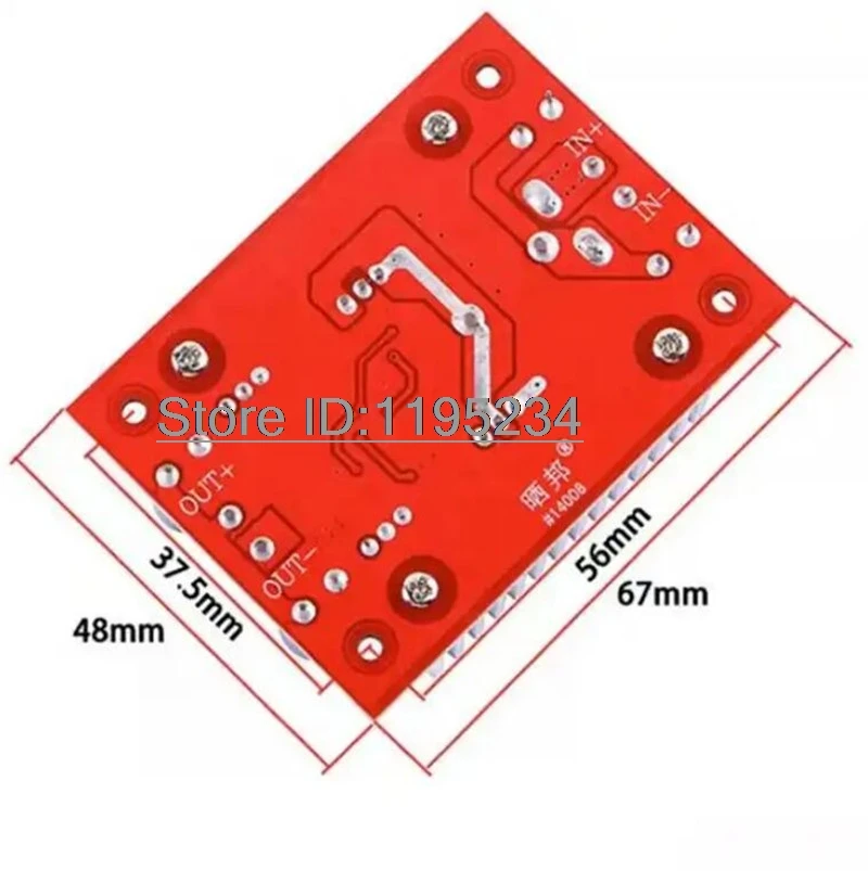 DC 400W 15A Step-up Boost Converter Constant Current Power Supply LED Driver 8.5-50V to 10-60V Voltage Charger Step Up Module