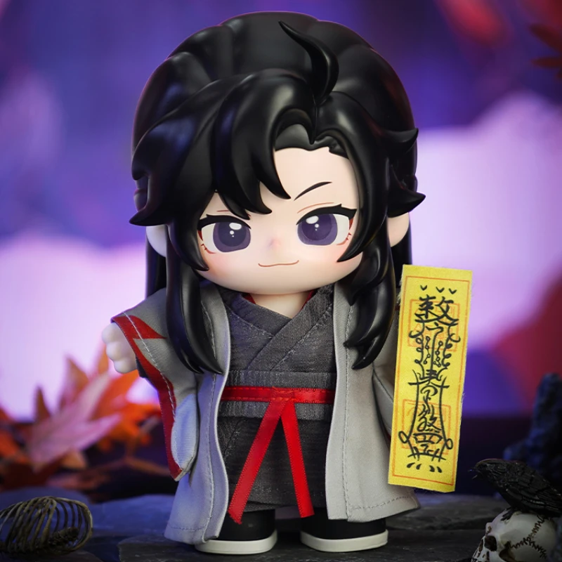 Official Anime Mo Dao Zu Shi Wei WuXian Kawaii Cosplay Dress Up Clothing PVC Doll Movable Pendants Decor Action Toy Figures Gift