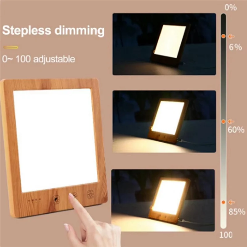 

【Rushed】Phototherapy Lamp Natural Sunlight Lamp Adjustable Led Sun Lamp For Phototherapy Touch
