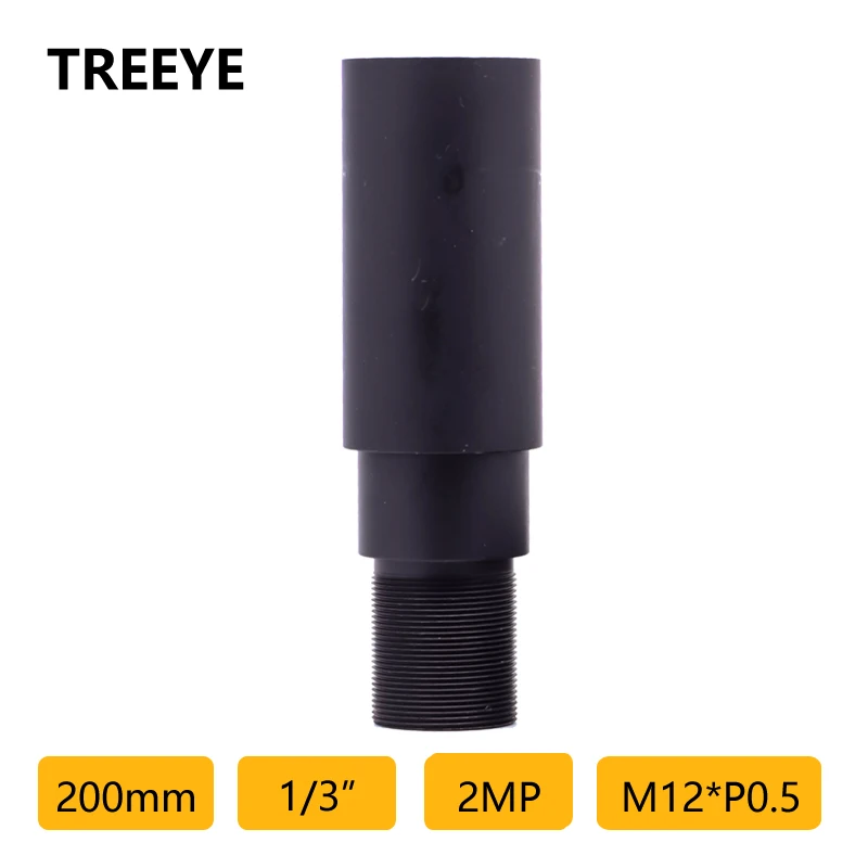 

HD 2Megapixel 200mm Telephoto Lens M12 CCTV Lens Security Camera Lens long viewing Manual Focus Sports Camera Aerial Drones Lens
