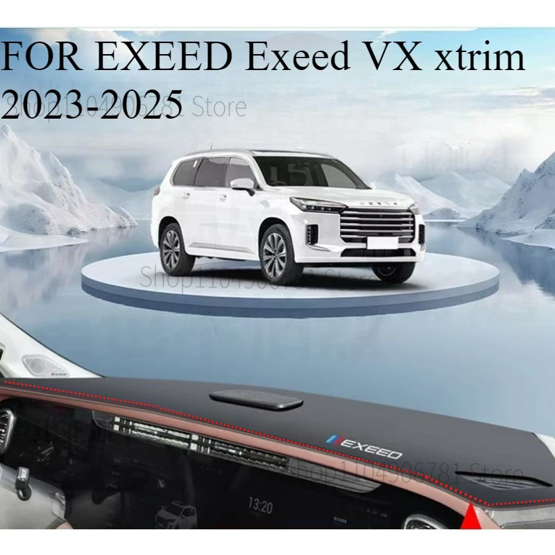 FOR EXEED ‌Exeed VX‌ xtrim  2023-2025 Car Dash Mat Dashmat Dashboard Mat Cover Sun Shade Dash Board Cover Carpet Accessories