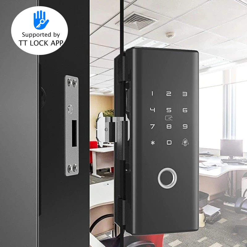 

Bluetooth Lock TTLOCK App Control Smart Electronic Fingerprint Lock For Sliding door Optional Wifi Gateway Remoe Lock Unlock