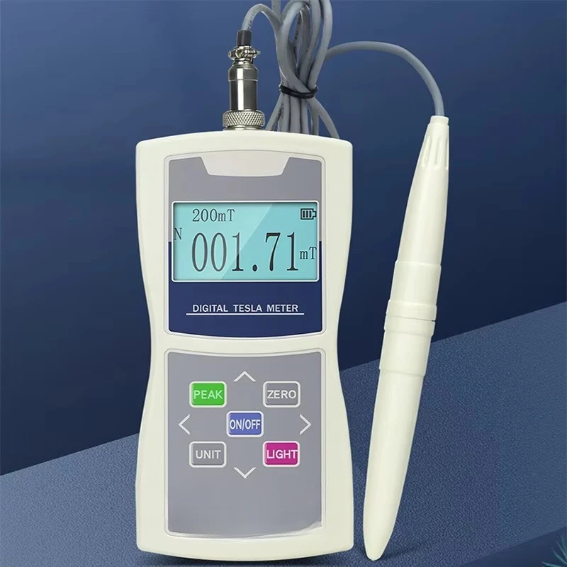 magnetic measuring instrument 5 2 1 level accuracy, strong magnetic detector, Gaussian instrument