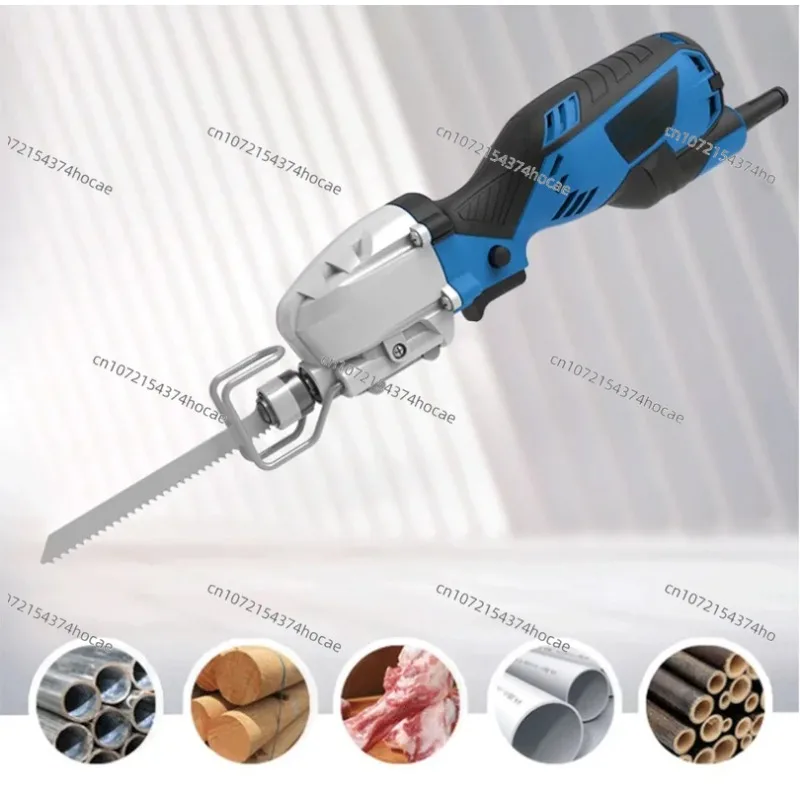 Mini Reciprocating Saw Saber Saw One-Handed Woodworking Saw Logging Handheld Chainsaw Metal Cutting