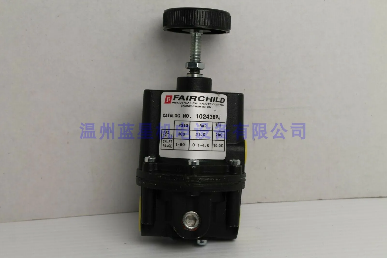 American Fairchild Original FAIRCHILD Precision Control Valve Pressure Reducing Valve 10243BPJ 10243