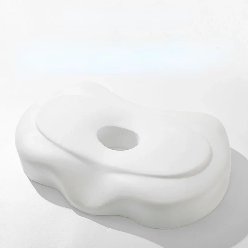 Memory Cotton Pillow Single Hole Non-pressure Ear Pillow Home Cervical Pillow Side Sleep Memory Pillow Ear and Neck Pillow