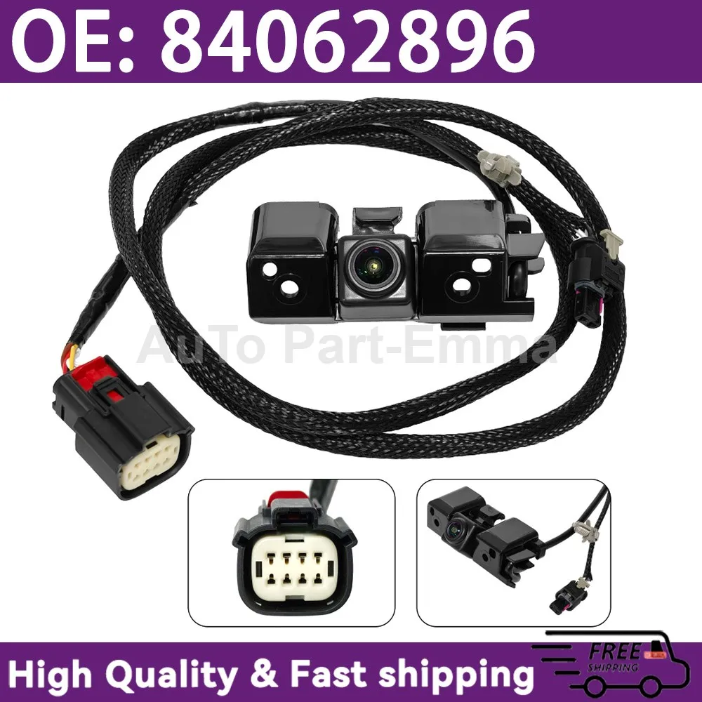 

NEW HD Camera Accessories 84062896 for Chevrolet Silverado GMC Sierra 2016 2017 Car Rear View Reverse Assist Parking Camera