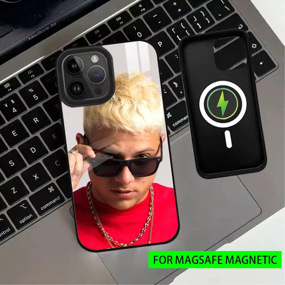 حافظة هاتف PLK French Rapper M-Mathieu لهاتف iPhone17,16,15,14,13,12,11 Plus، Pro Magnetic للشحن اللاسلكي Magsafe #6