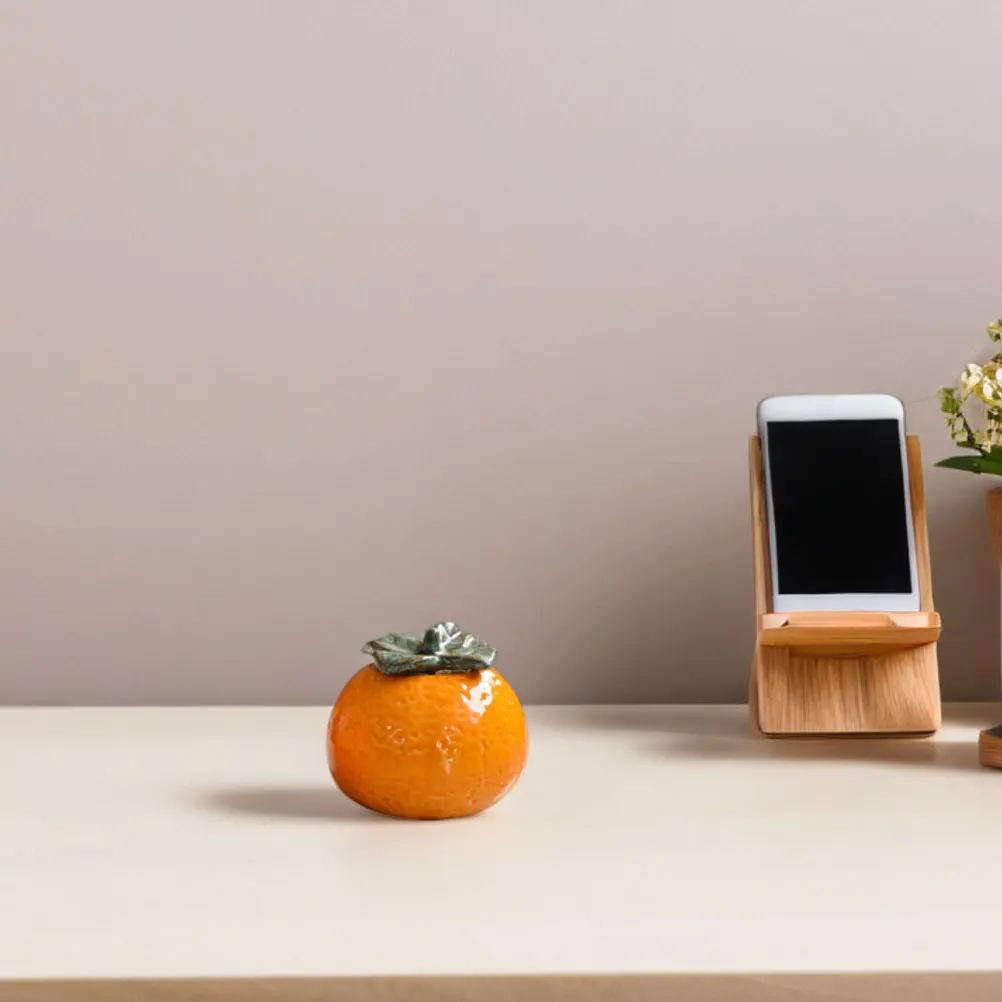 2Pcs Ceramic Jars Leaf Lid Decorative Cookie Food Canisters Kitchen Counter Decorative Home Storage Containers