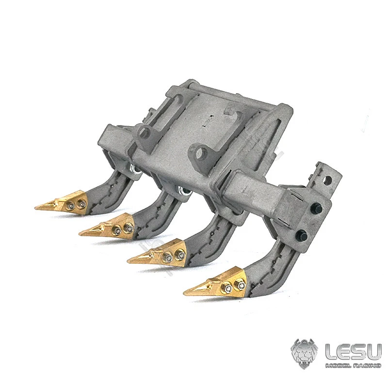 LESU RC Parts Metall-Ripper-Scharfer für 1/14 RC Hydrauliklader Aoue LT5H LT5 Kompaktlader-LKW DIY Modellspielzeug TH19772 – Detail 6
