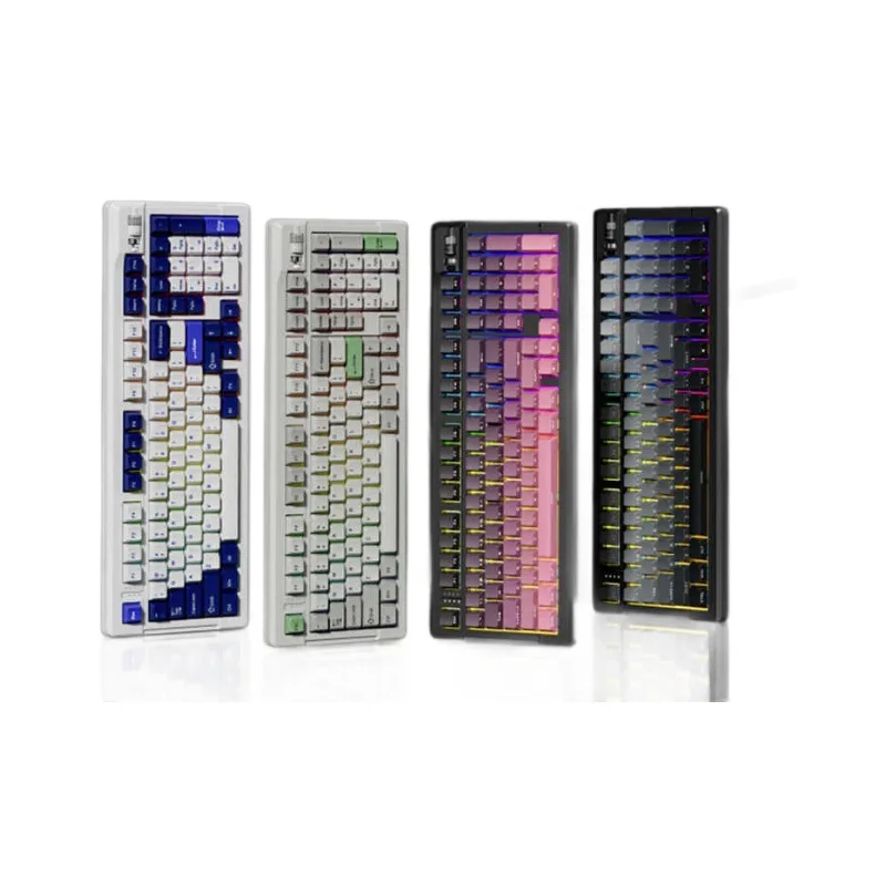 

mechanical keyboard wireless bluetooth three-mode e-sports game side engraved keycaps