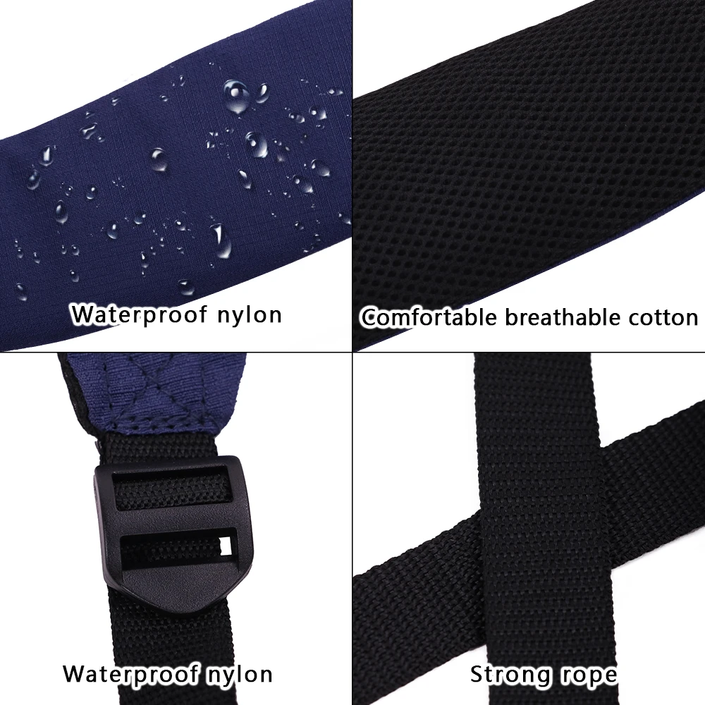 Golf Bag Strap Replacement Comfort Double Shoulder Adjustable Strap Padded Golf Carrying Bag Strap