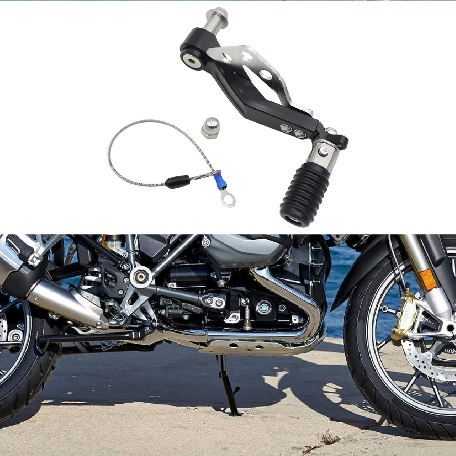 

Премиальный складной рычаг переключения передач для мотоцикла, прочный алюминиевый педальный рычаг для BMW R1250GS LC Adventure