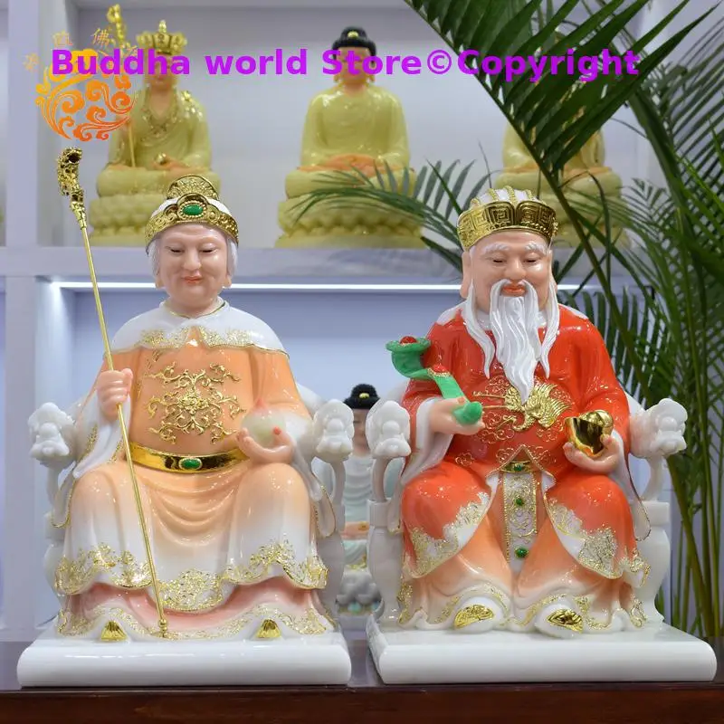 2P A pair Asia Temple Worship HOME efficacious bring wealth luck 