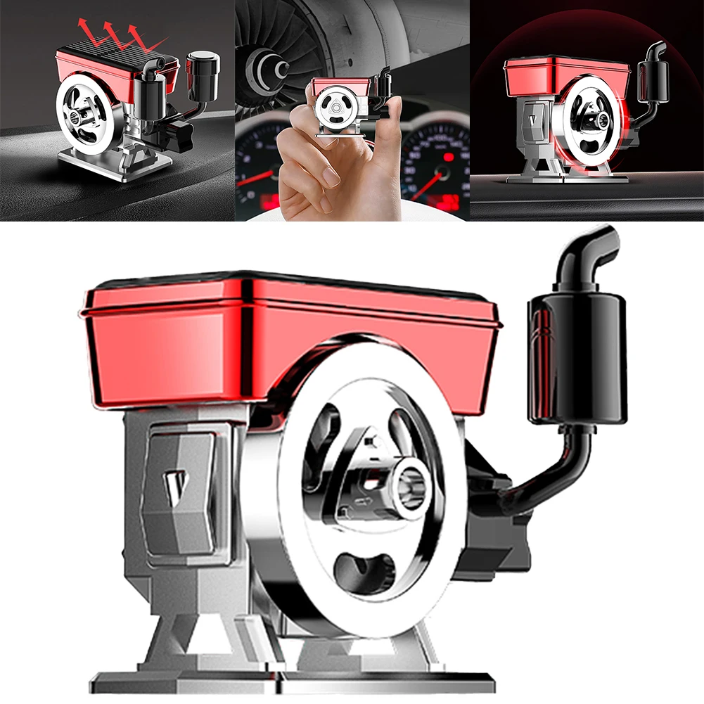 소형 향기 디퓨저 태양열 공기 청정기 야외 청정 실버 레드 효율적인 실내 공기 청정