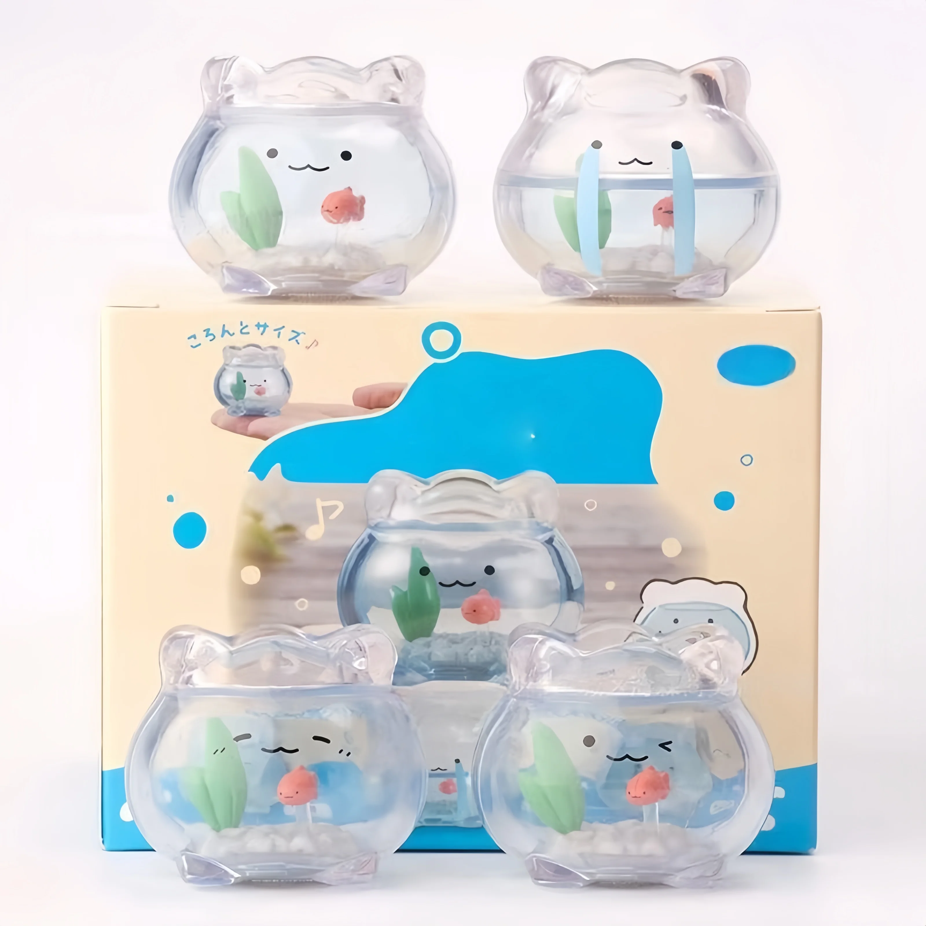 【Random 1Pc Desktop Decoration - Aquarium Goldfish recension och pris