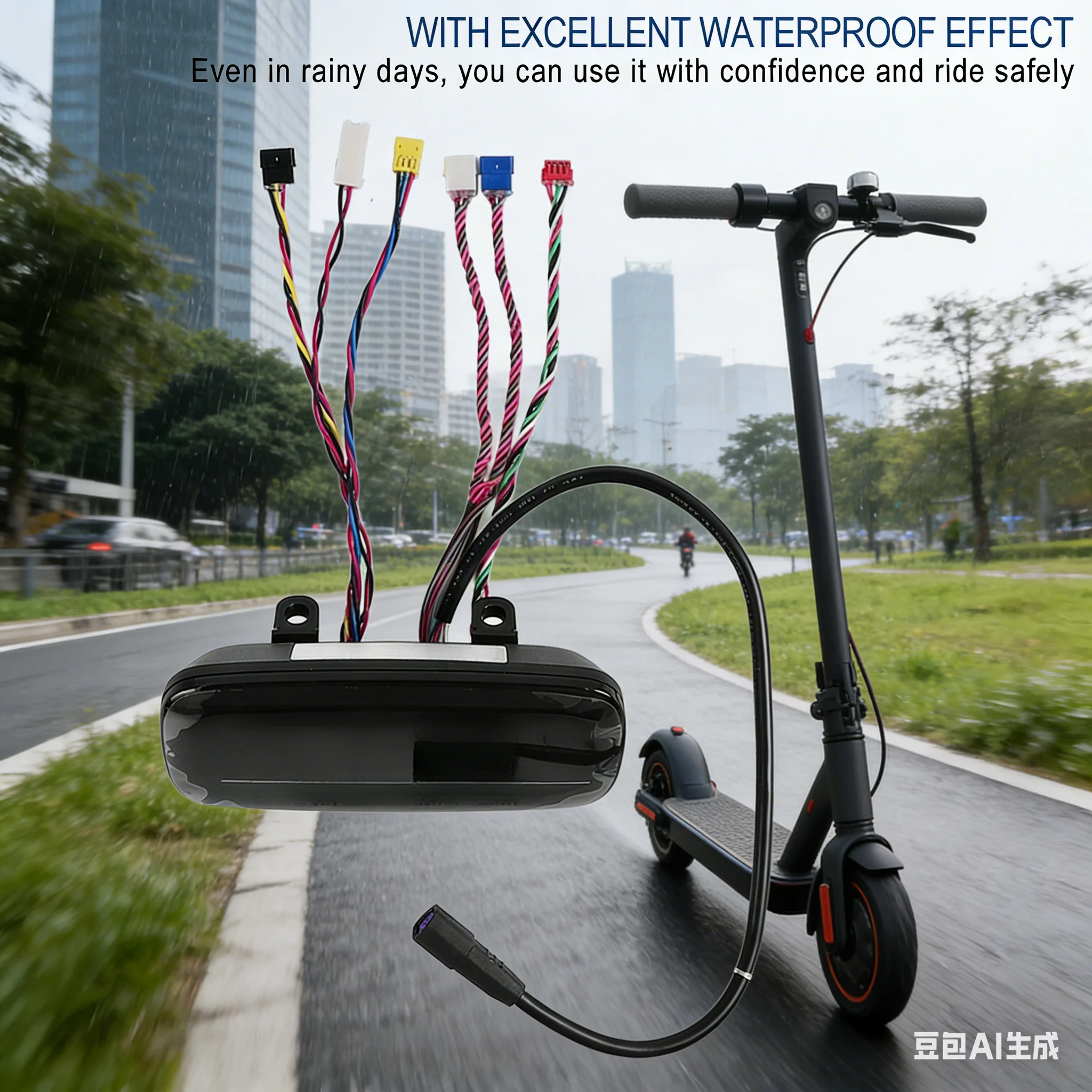 

Панель приборов для электросамоката Ninebot E3 Pro: дисплей из АБС-пластика со светодиодной подсветкой, аксессуары для дисплея