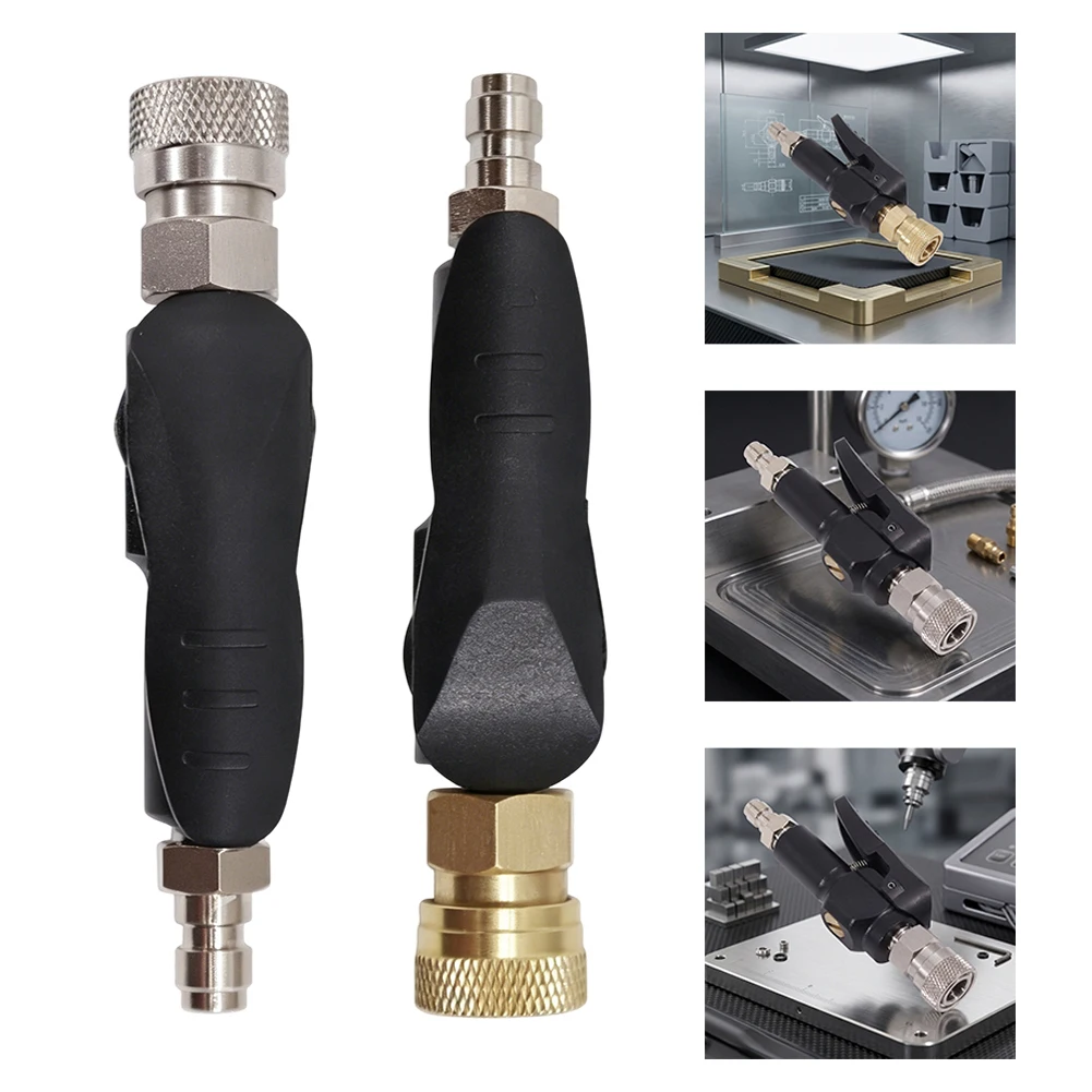 1pc 300Bar High Pressure Quick Connect Filling Station Adapter 8mm Female Connector For HPA Refill Station And Gas Tool