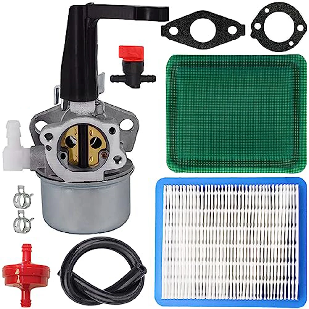 

Carburetor Kit Compatible with For 110402 110412 215369 Tiller Engine Featuring Replacement Parts #696065 697422