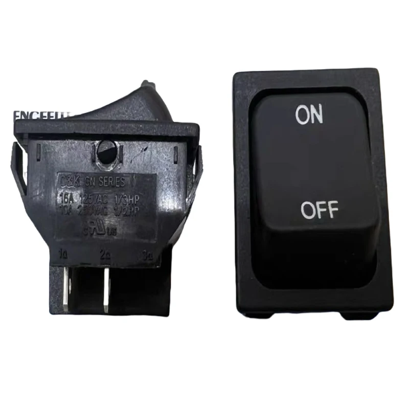 

1PCS/LOTS U.S.A. C&K CN202J12S215DQ 16A Large Boat Switch 4-pin 2-position Power Supply Warp Button 32*25