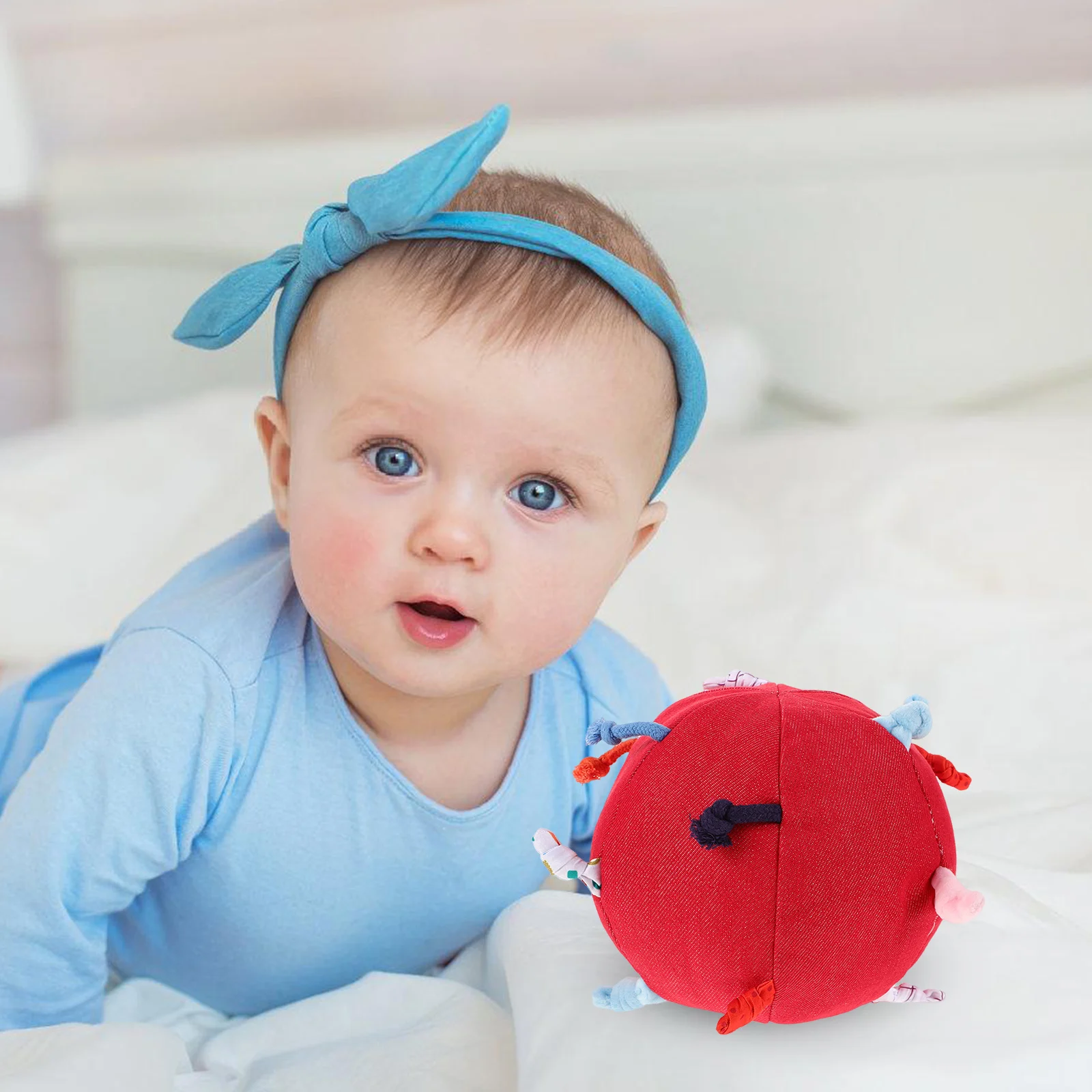 Piłeczka sensoryczna do chwytania dla niemowląt, miękka, mała, do treningu chwytania, wczesny rozwój, niezbędne zabawki dla niemowląt, grzechotki dla niemowląt