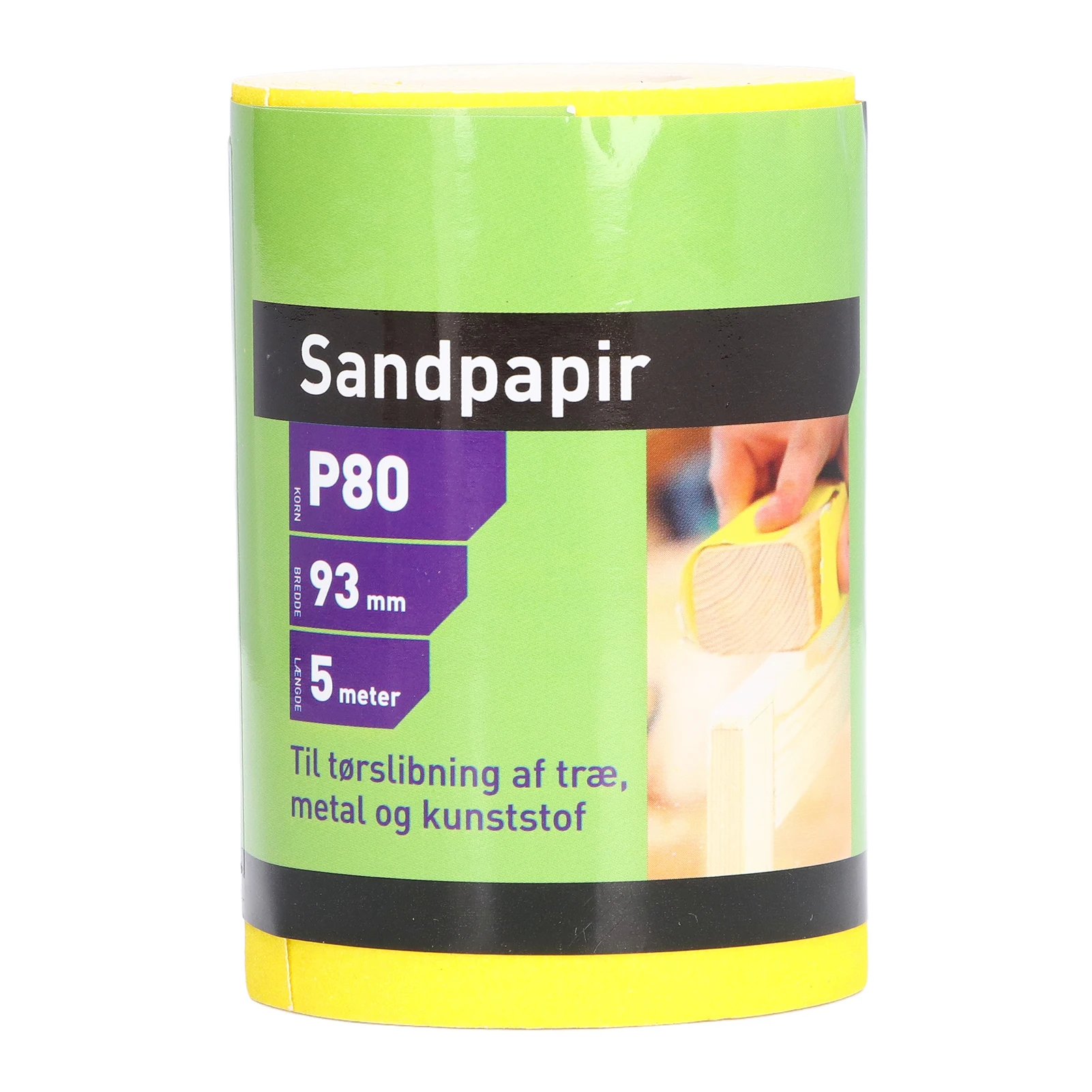 3 Pcs Sandpaper Roll Made of Good Quality Ceramic Alumina 80 Grit Abrasive Polishing Woodworking Aluminum Oxide Sanding Paper